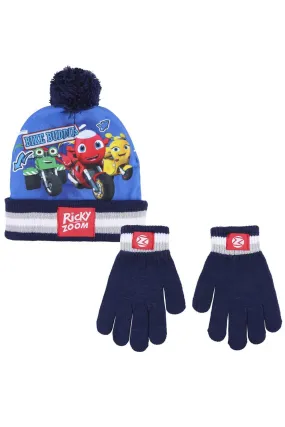 Ricky Zoom Kids Beanie Hat Gloves