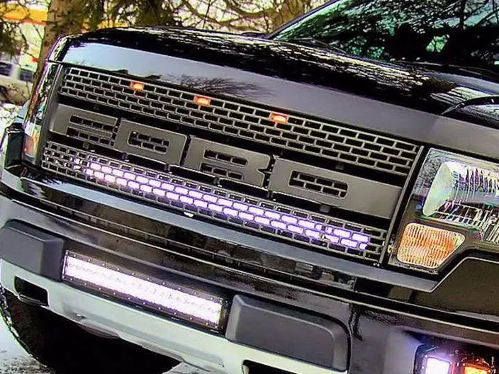 Rigid Industries 40" E-Series PRO Behind Grill Light Bar - 2010-2014 Raptor