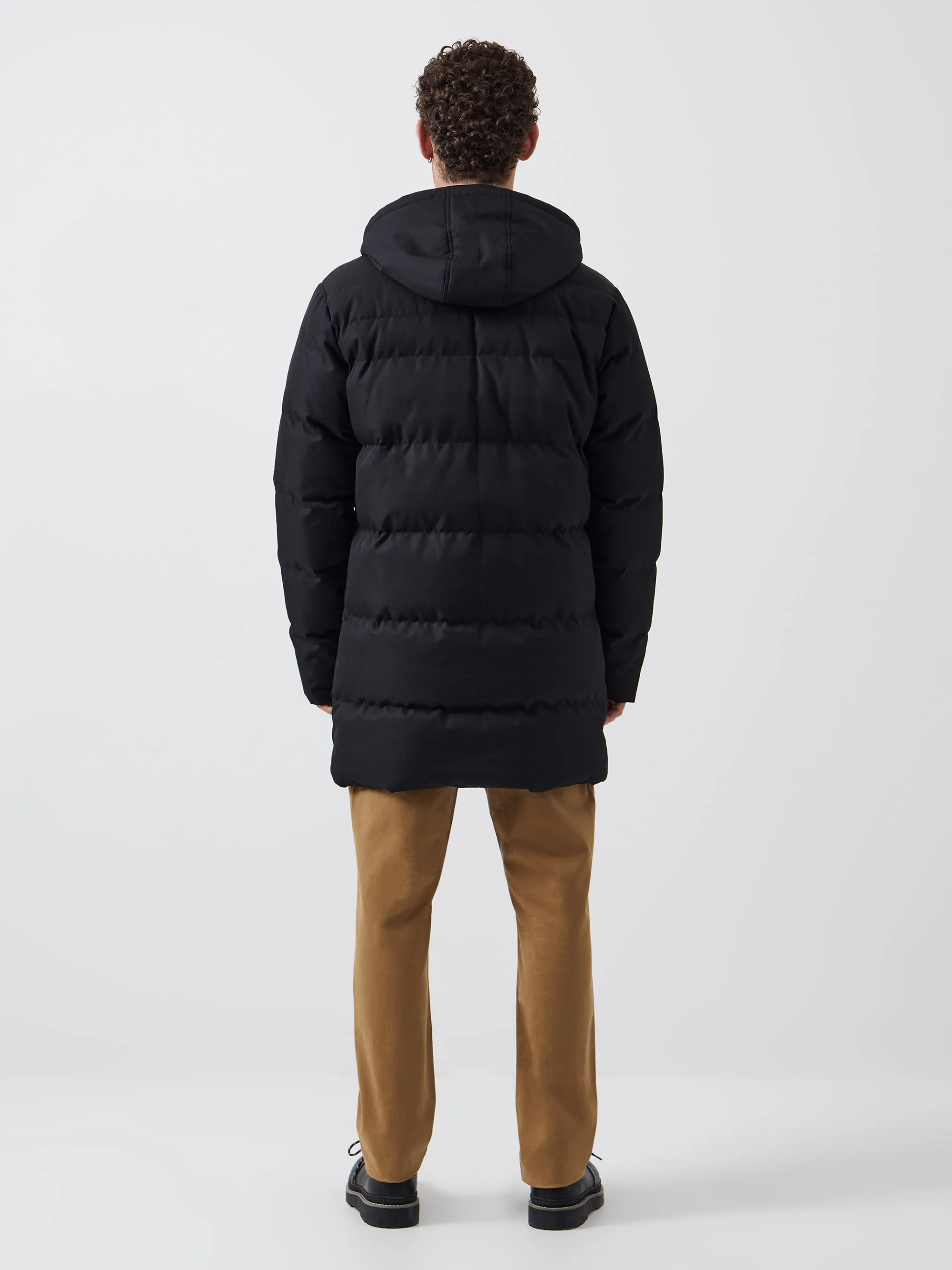 Row Layered Puffer Parka Coat