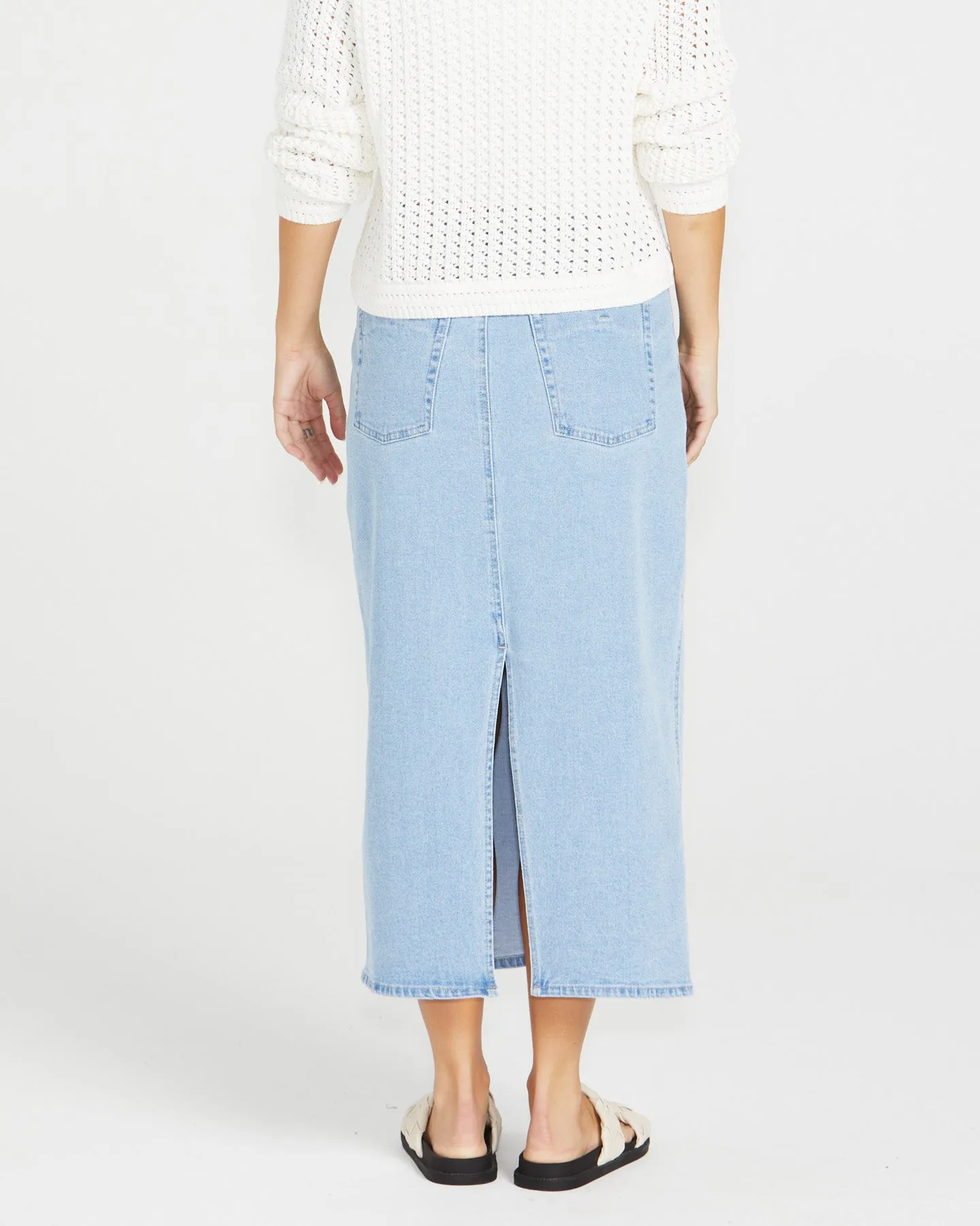 Sass Isella Denim Skirt - 92 Sandwash