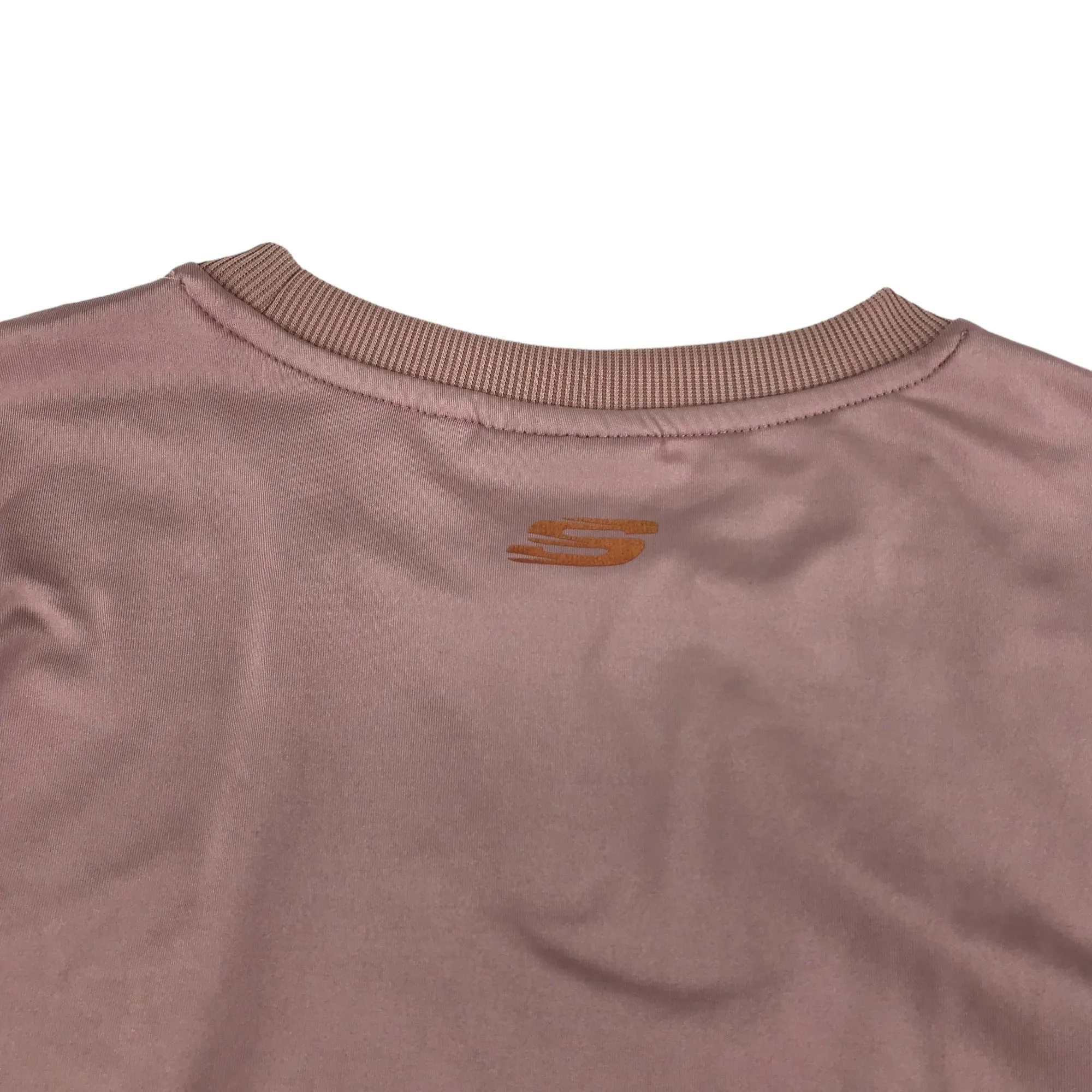 Skechers Sport Crop Sweater Size 12 Light pink Women's Jersey