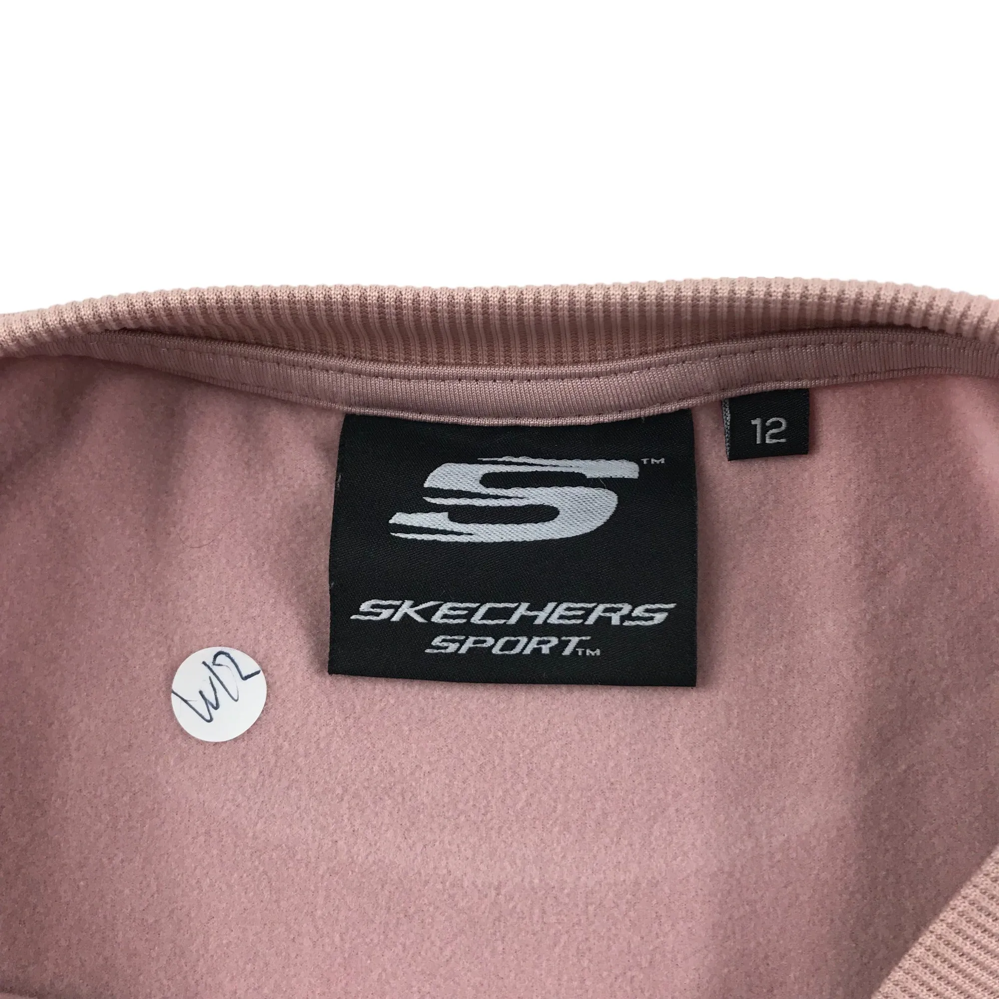 Skechers Sport Crop Sweater Size 12 Light pink Women's Jersey