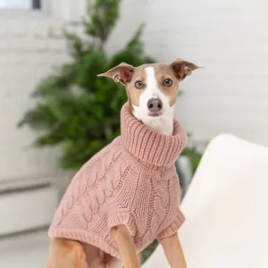 Snuggly Chalet Pet Sweater. Warmth and Fashion For Pets.