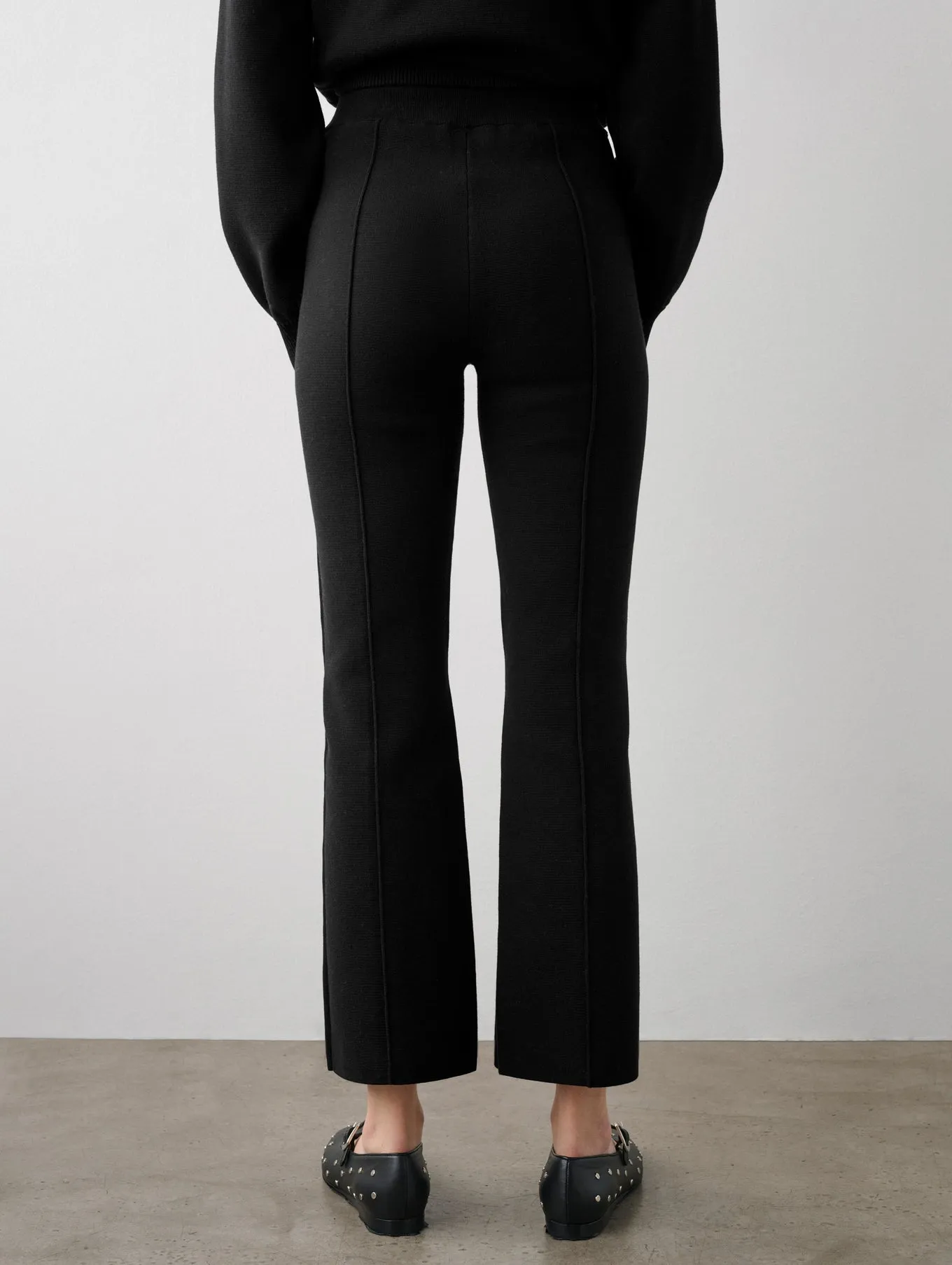 SUPERFINE ORGANIC COTTON KICK FLARE PANT