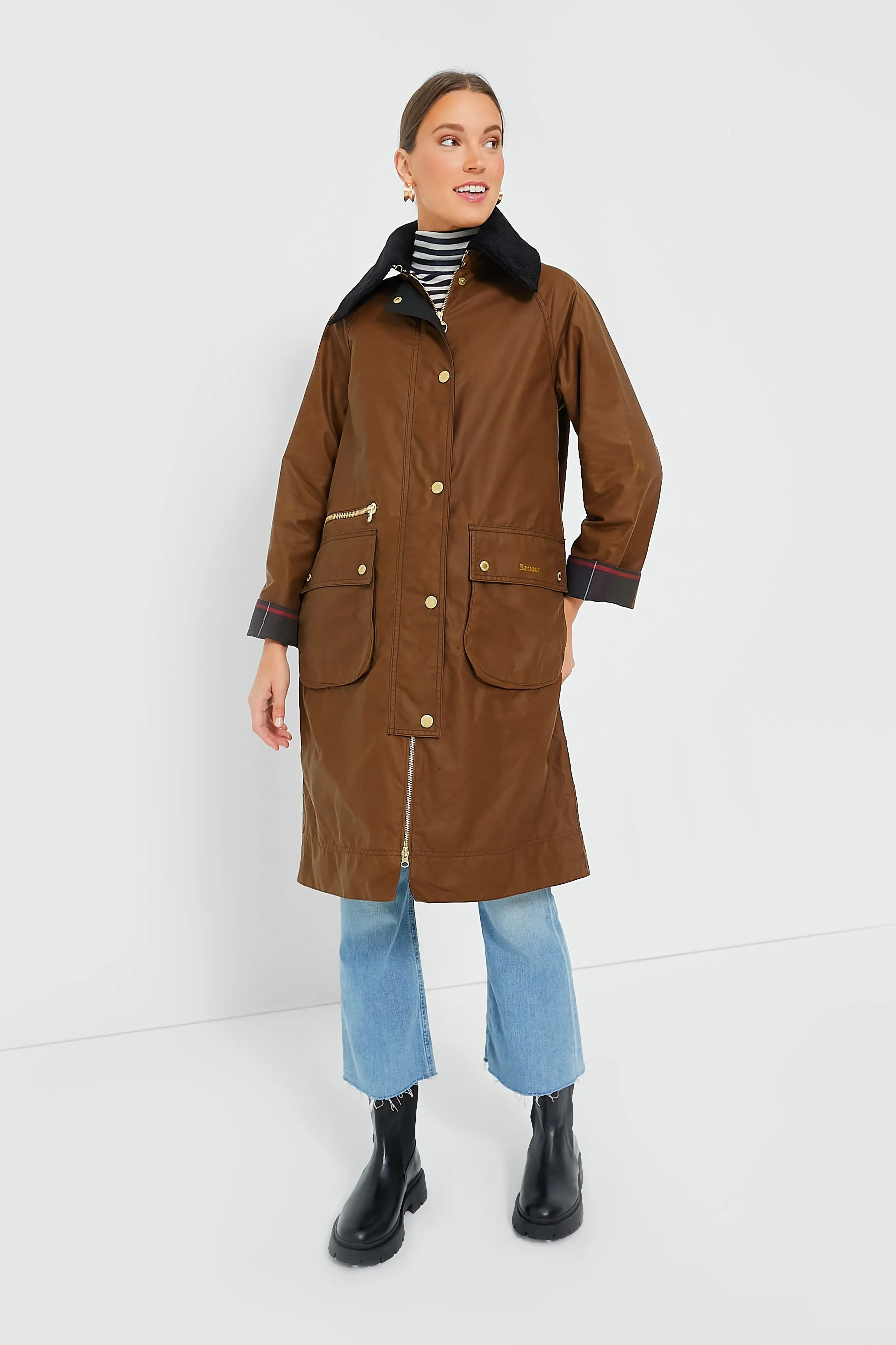 Tan Townfield Wax Jacket