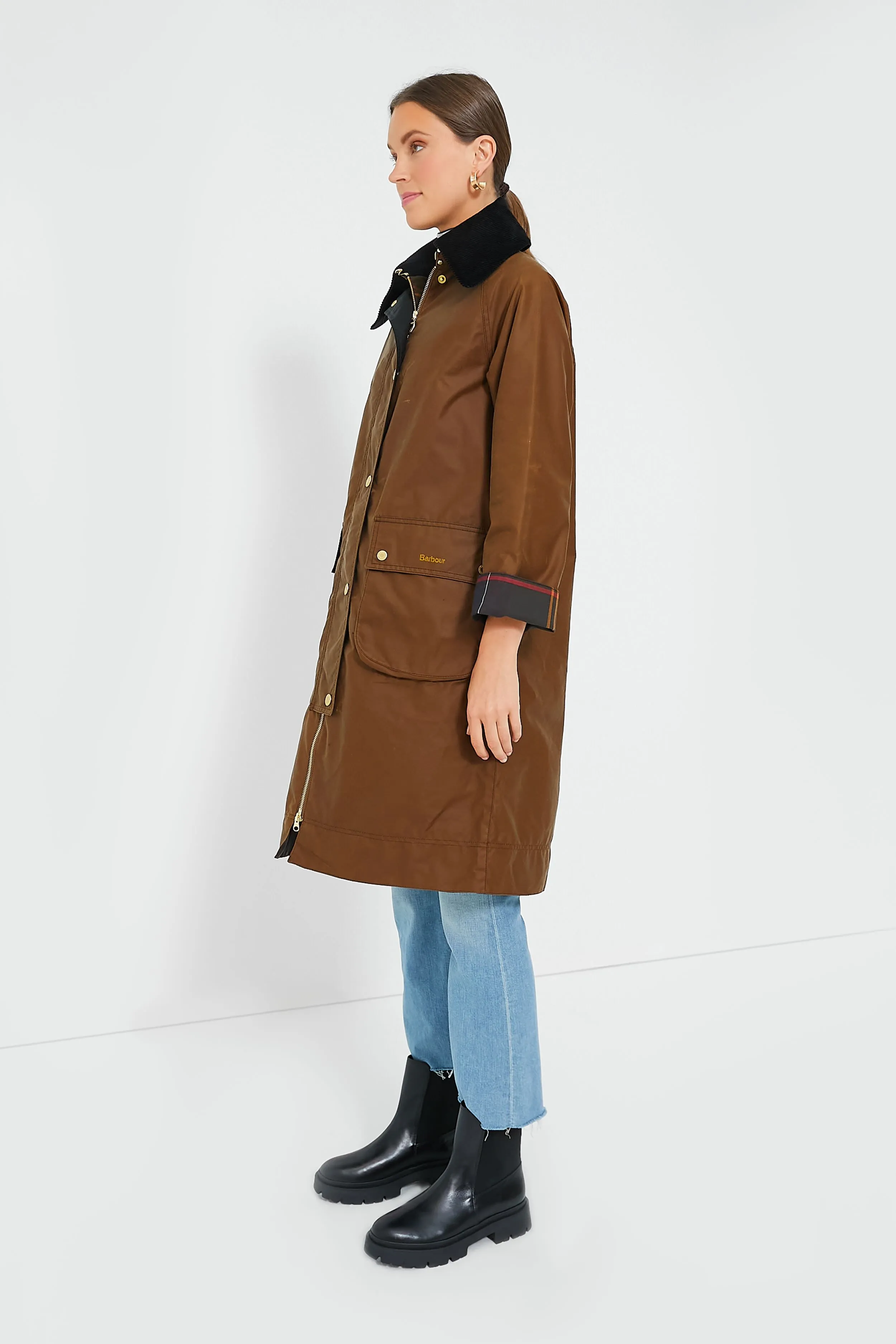 Tan Townfield Wax Jacket