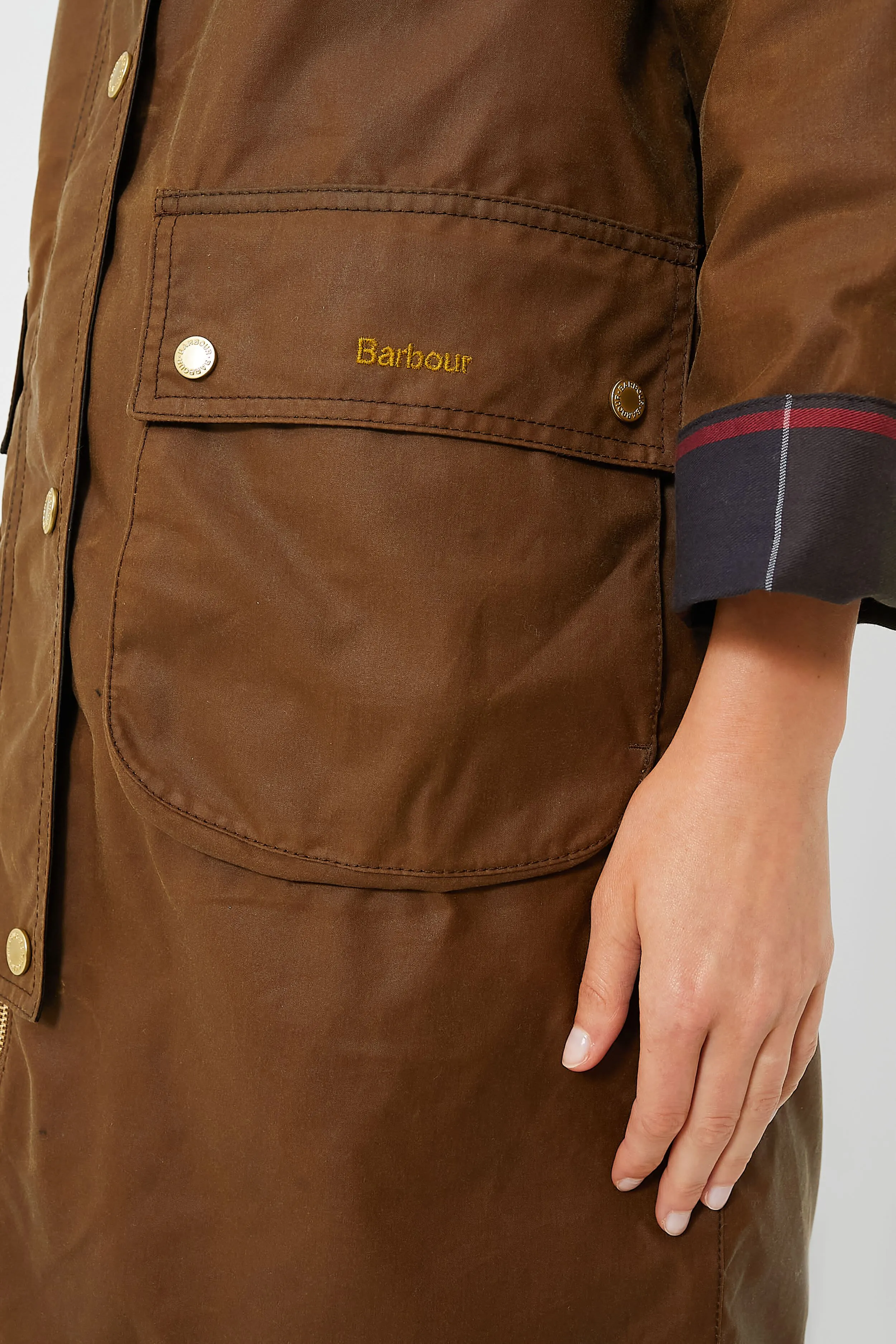 Tan Townfield Wax Jacket