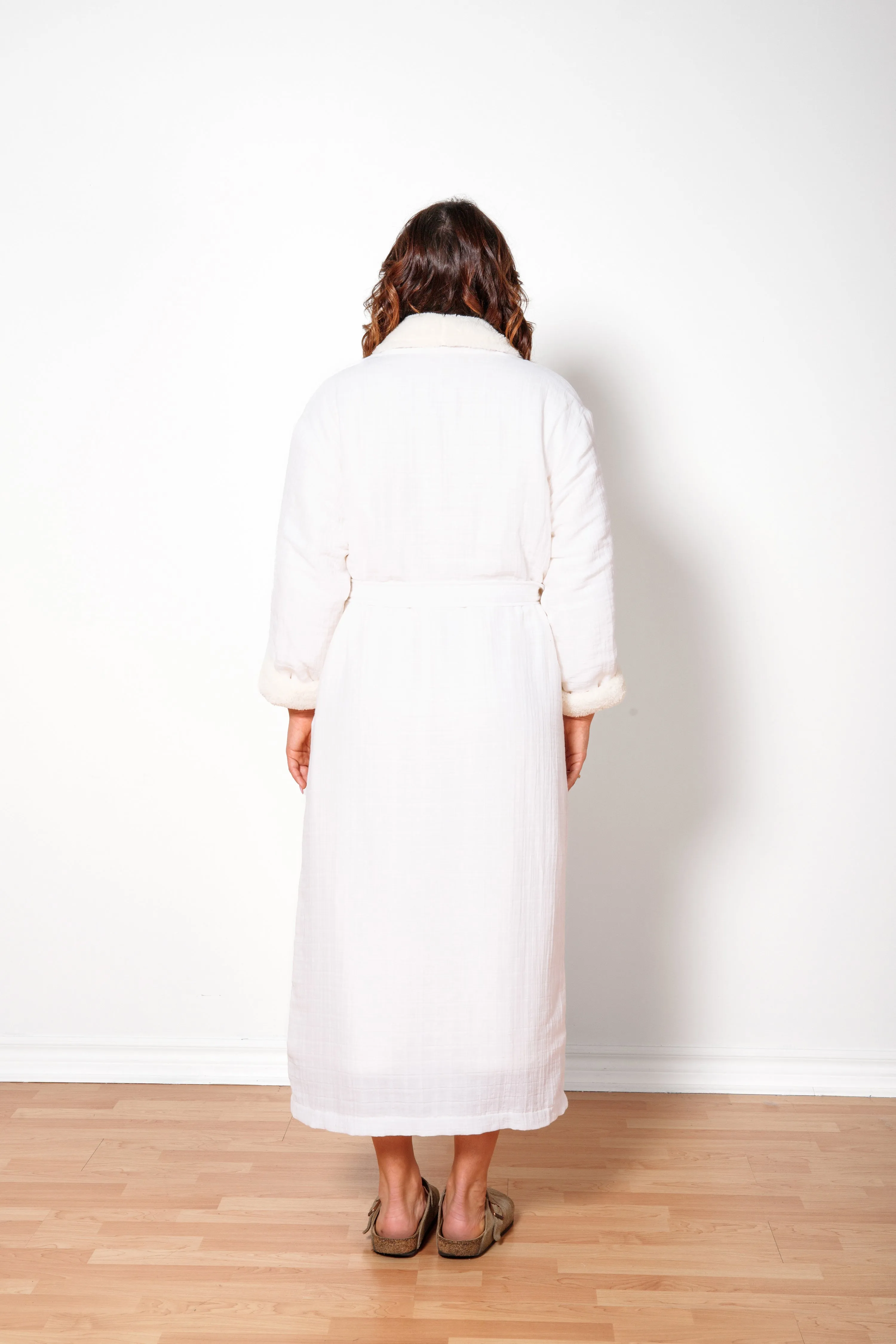 THE BOREAL | Unisex Fleece-lined Robe