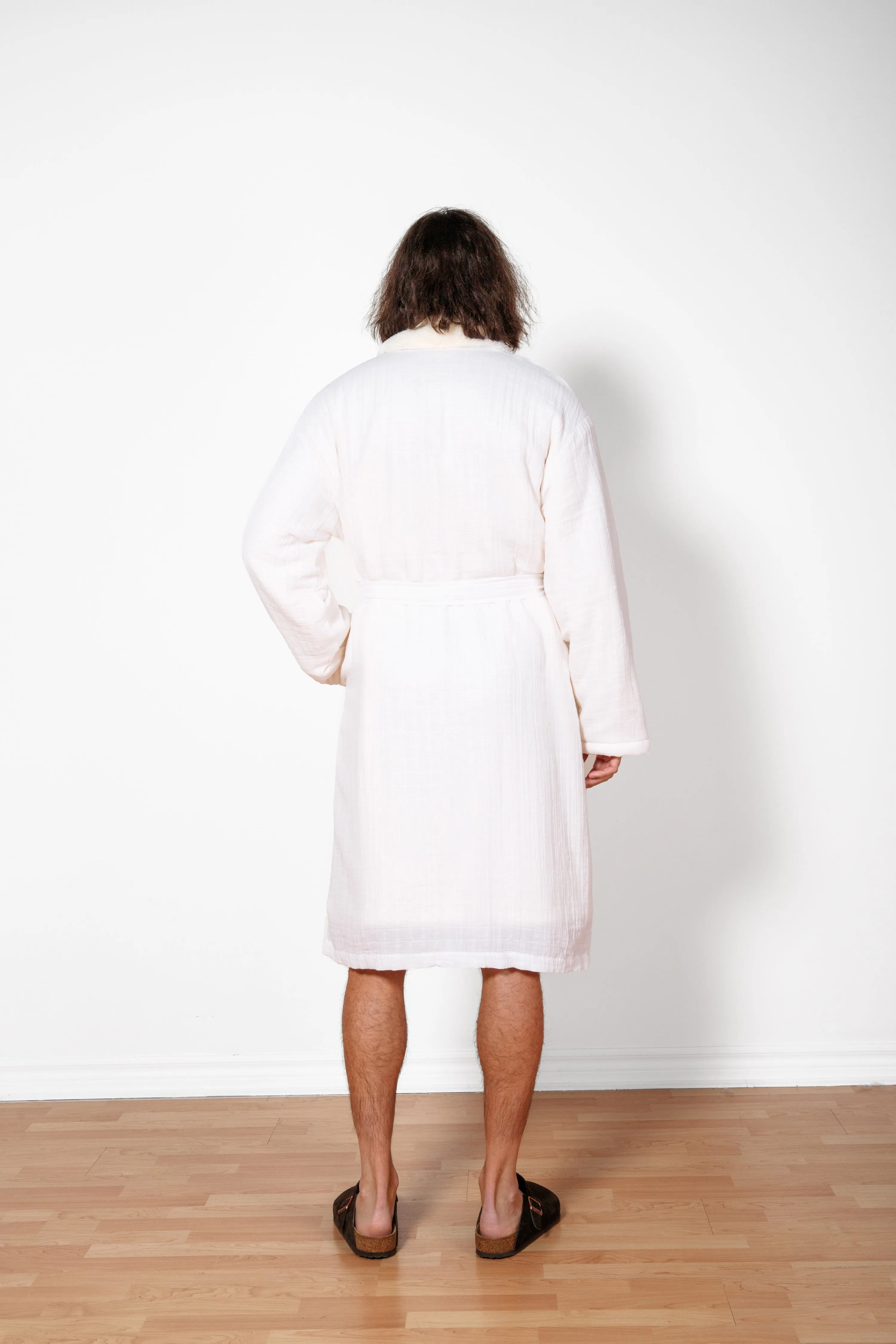 THE BOREAL | Unisex Fleece-lined Robe