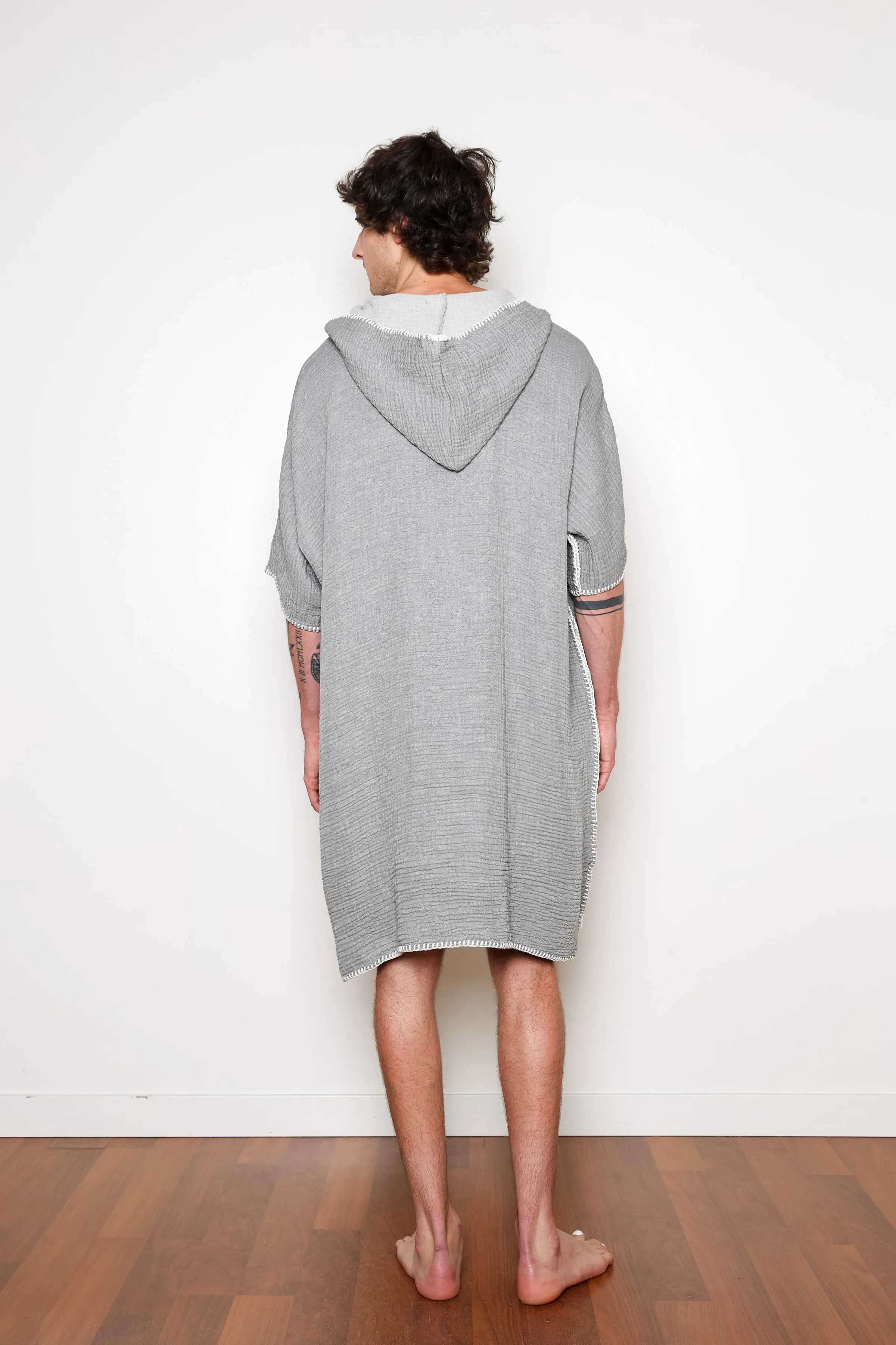 THE COCOON | Men's Muslin Surf Poncho