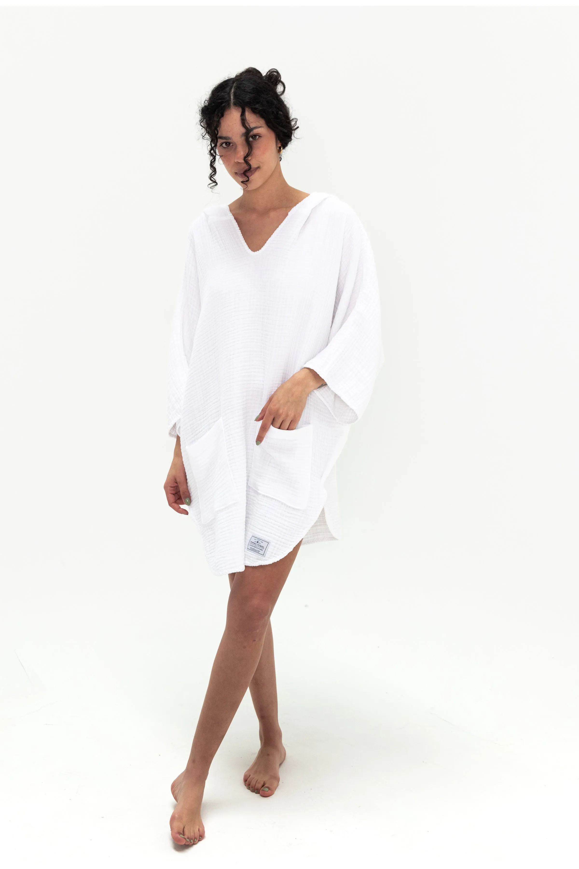 THE COCOON | Women's Muslin Surf Poncho