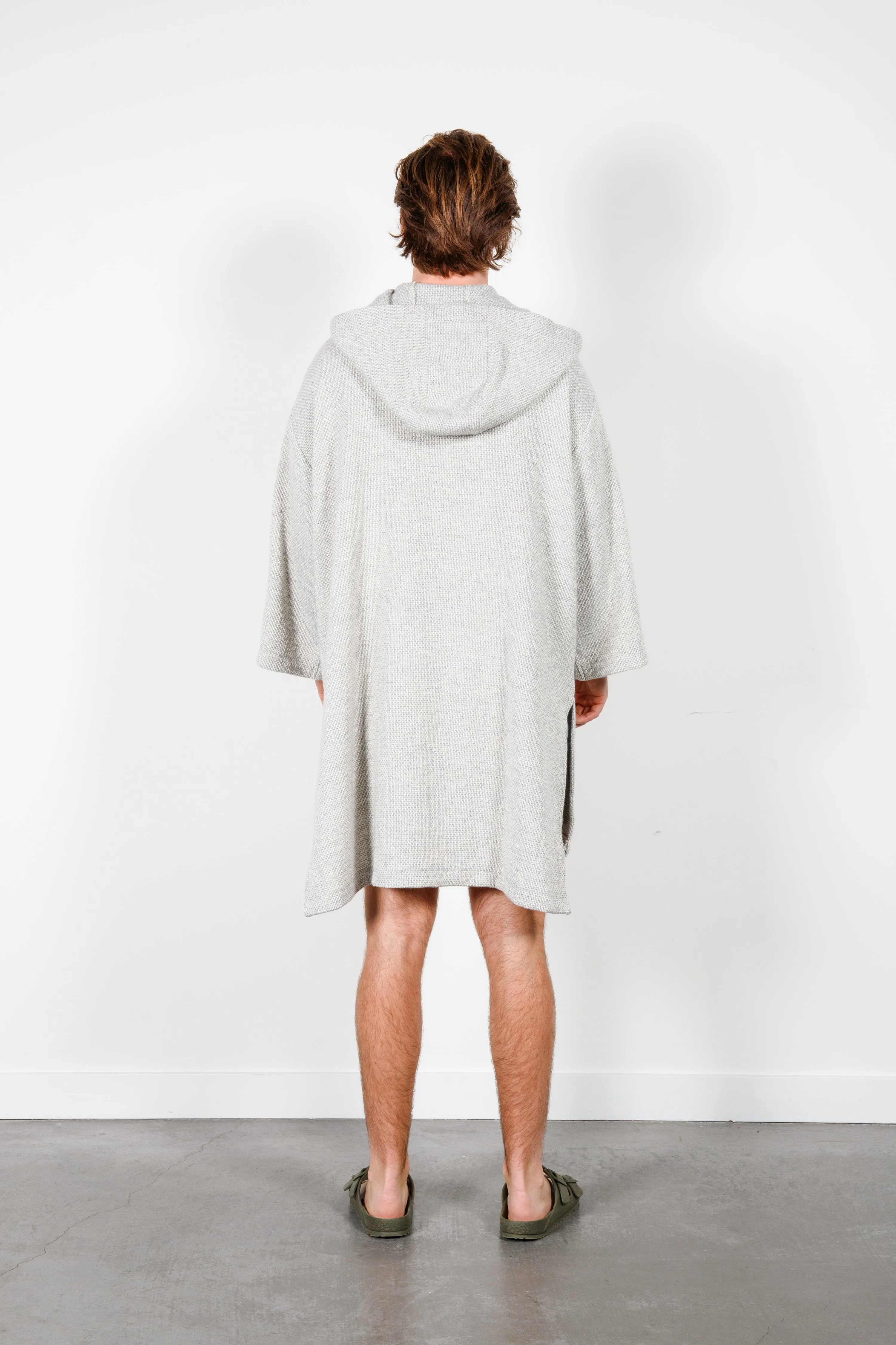 THE DOVER | Unisex Wool Blend Zip Poncho