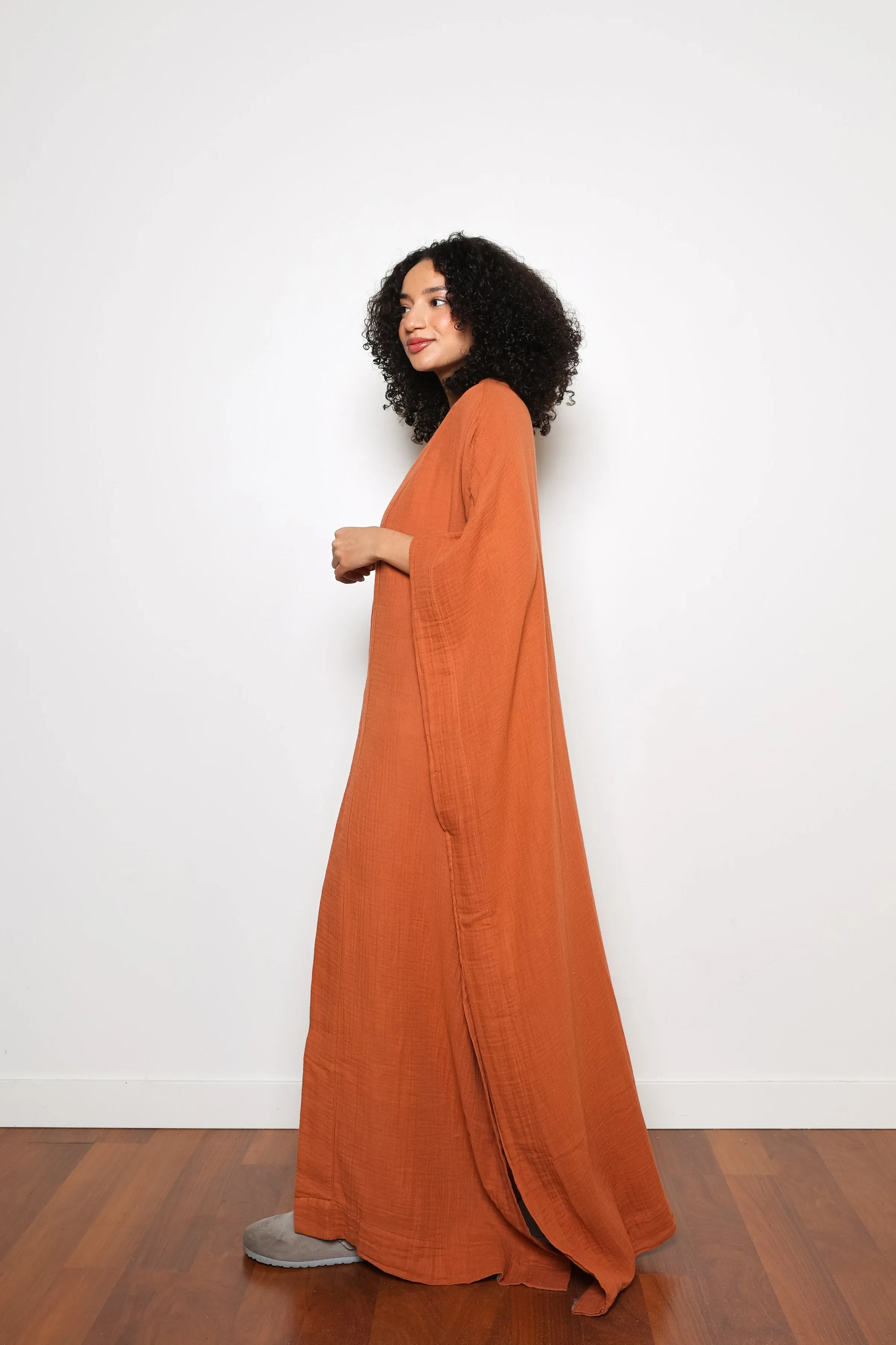 THE HAZEL | Open Muslin Cover-Up