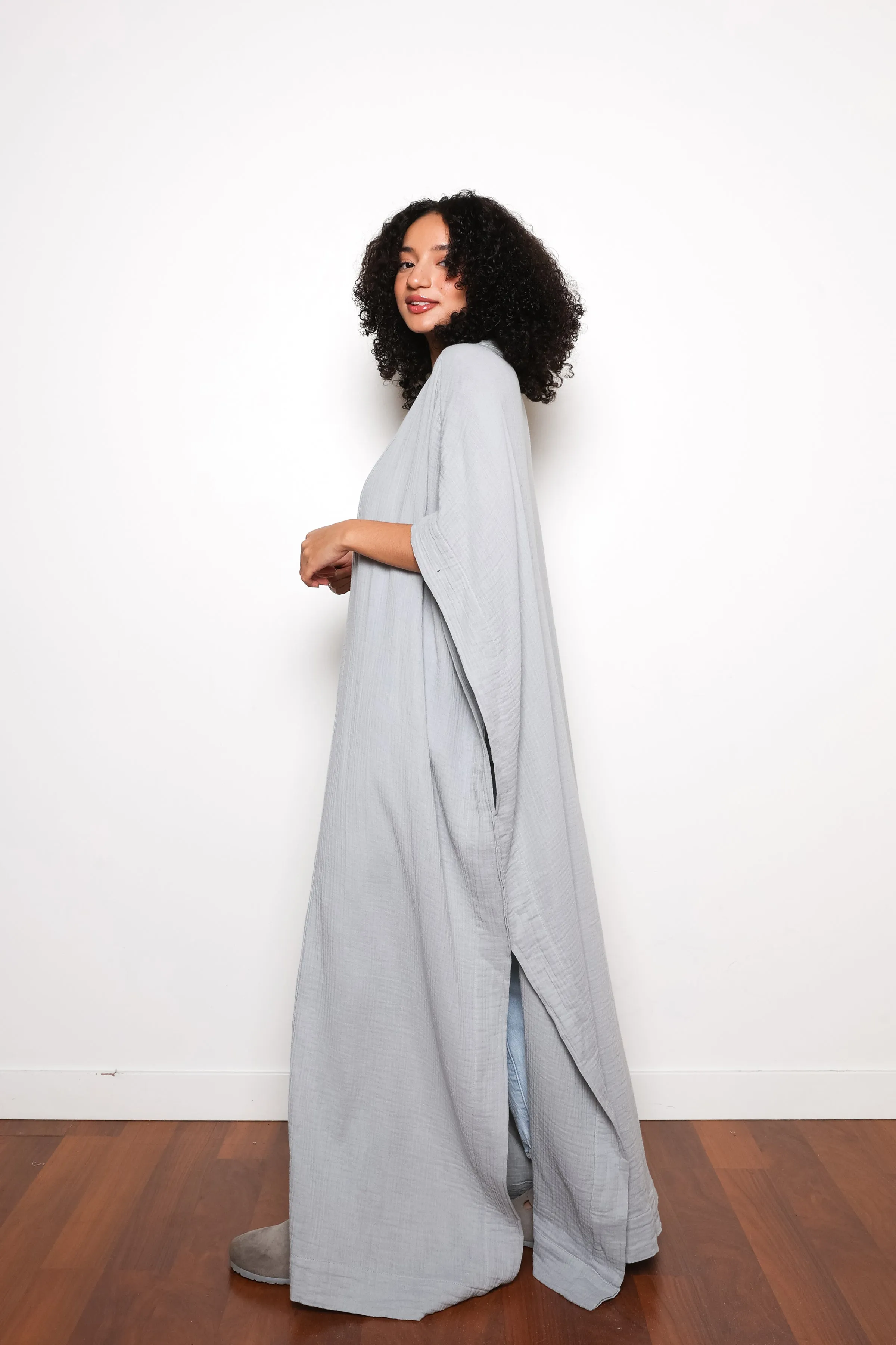 THE HAZEL | Open Muslin Cover-Up