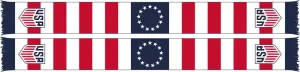 US SOCCER SCARF - Colonial