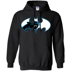 We Are The Carolina Panthers Batman Nfl Mashup Pullover Hoodie Sweatshirt