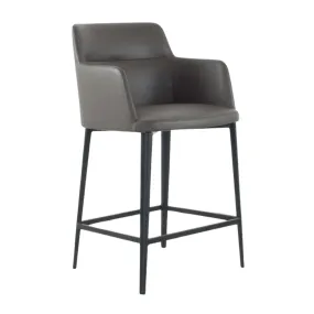 Williamsburg Leatherette Stool