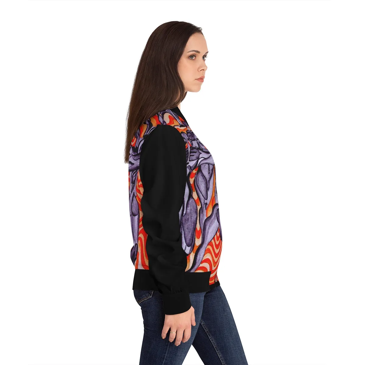 Women's Bomber Jacket (AOP)