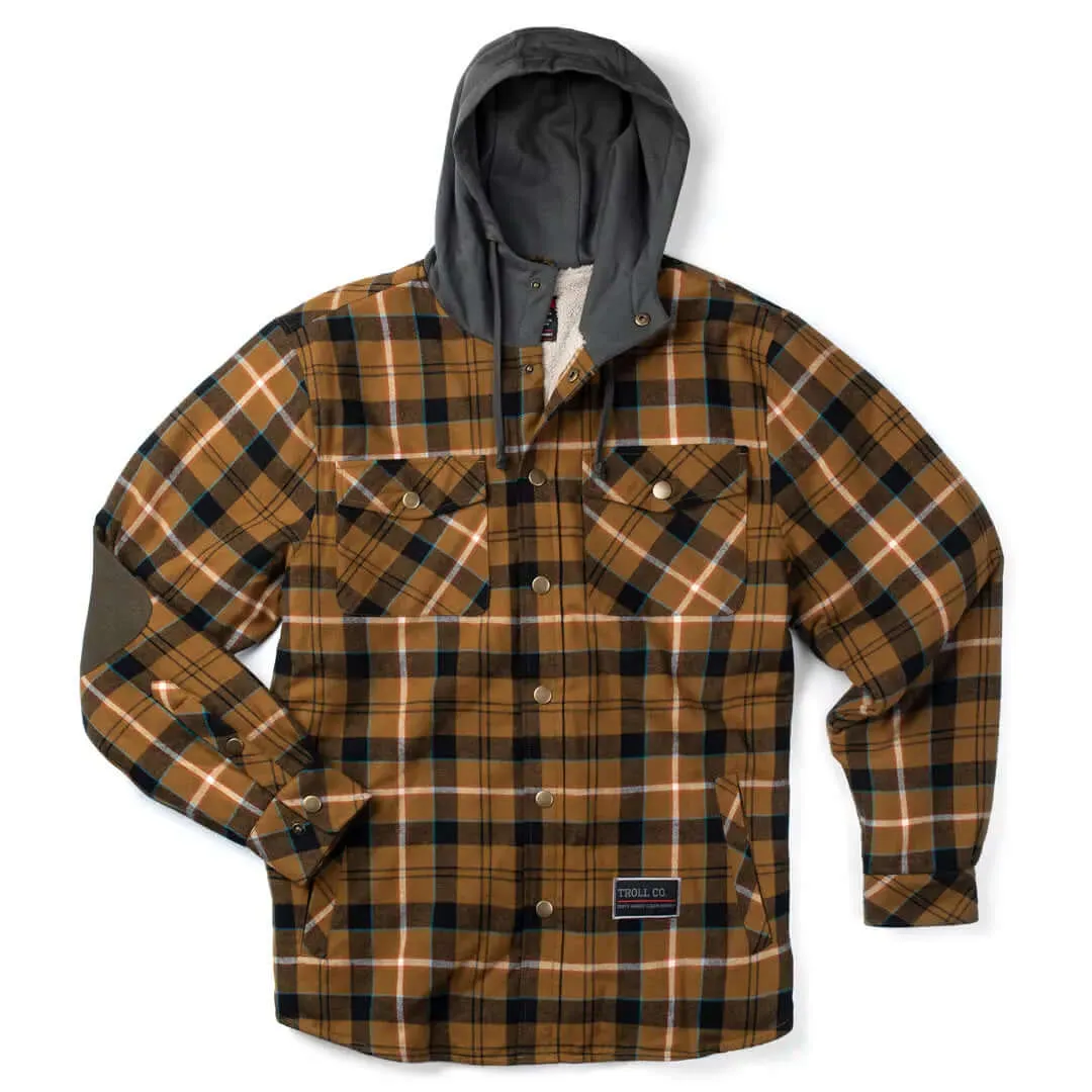 Wrenched Sherpa Lined Flannel Jacket