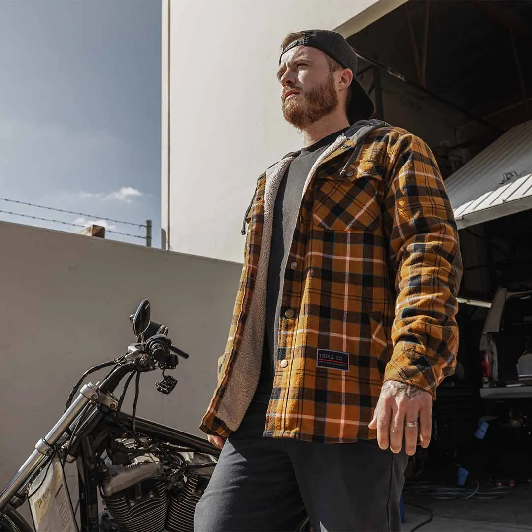 Wrenched Sherpa Lined Flannel Jacket