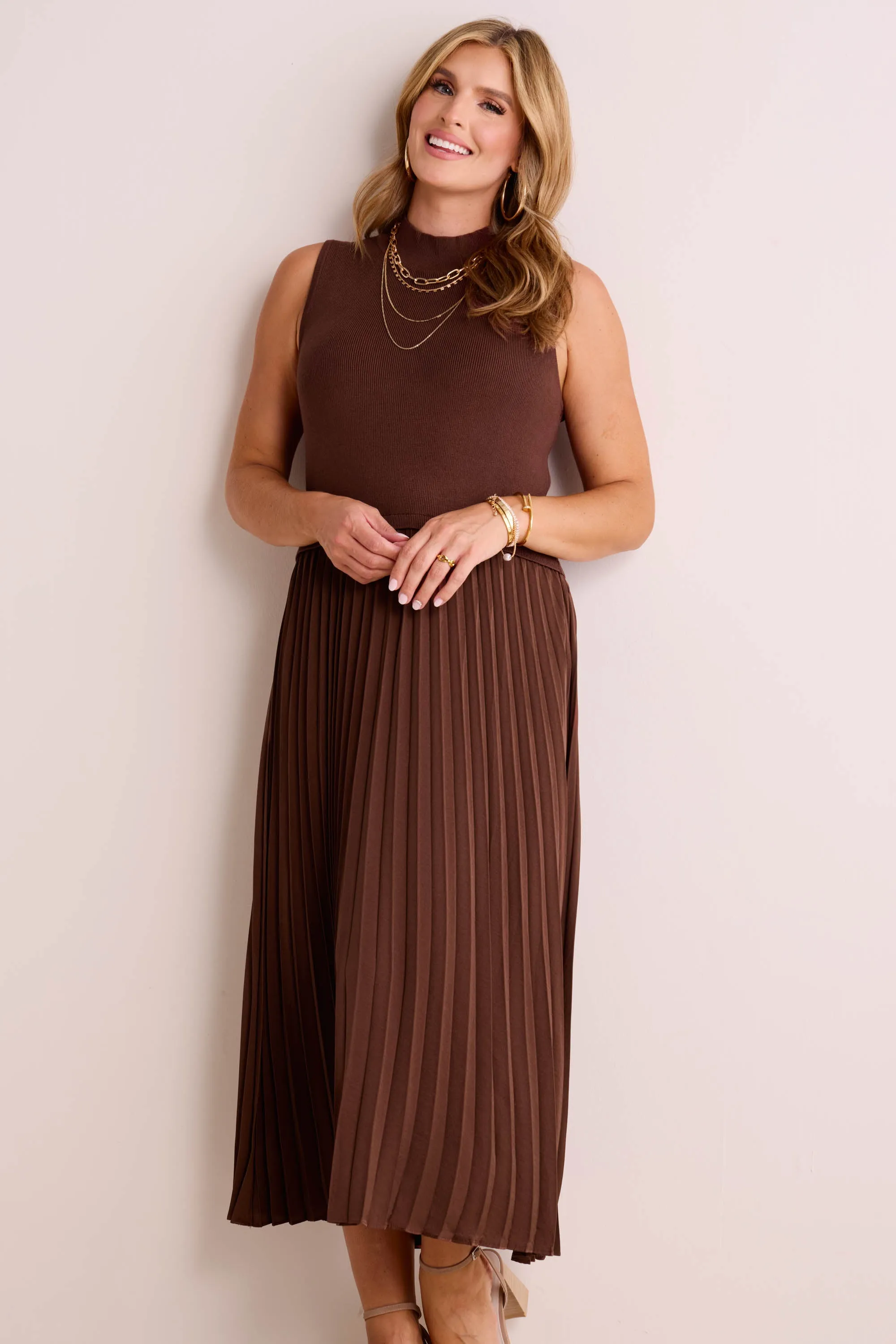 Wyatt Dress- Chocolate