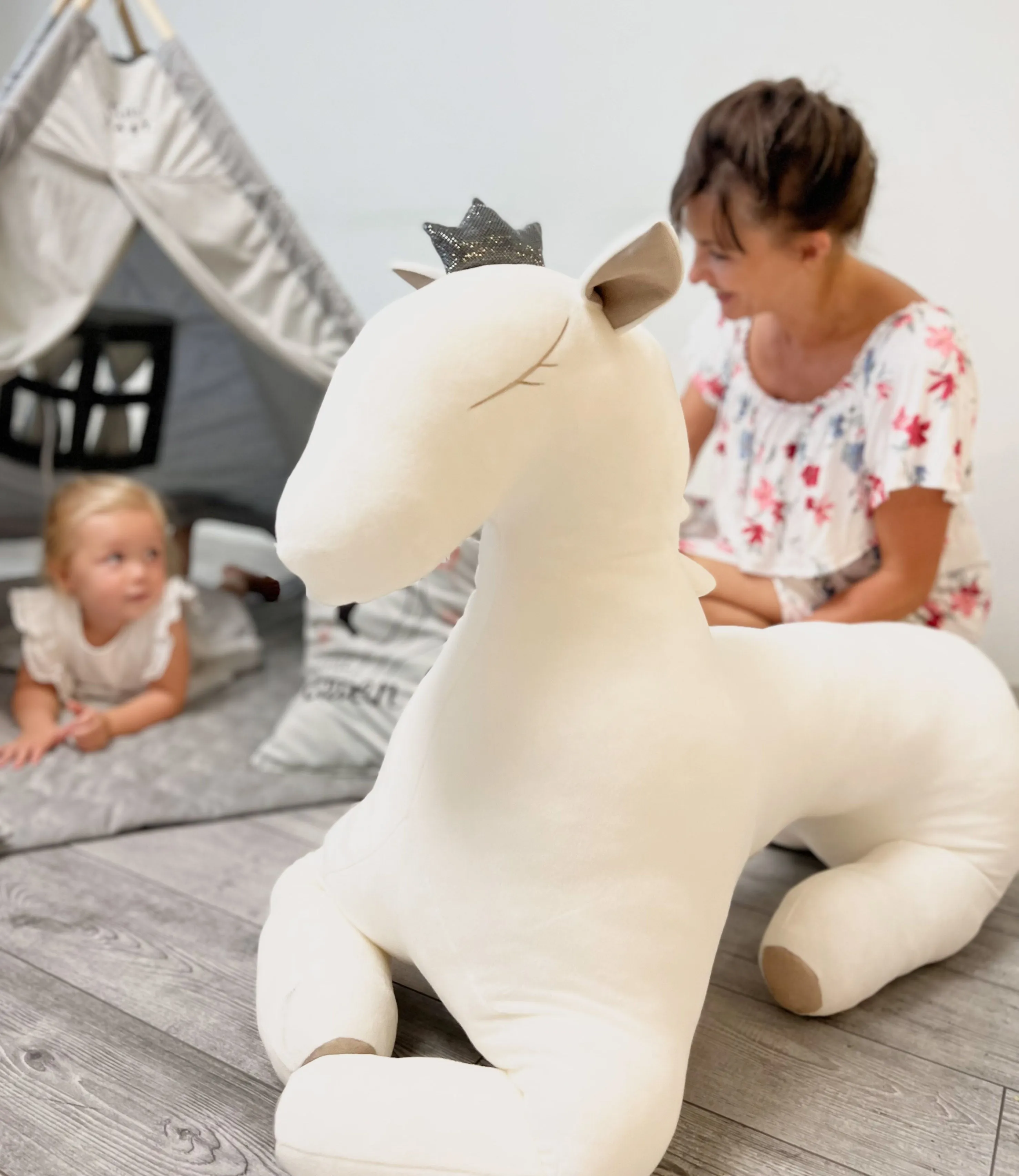 XXL Soft Toy "Wingless pegasus.