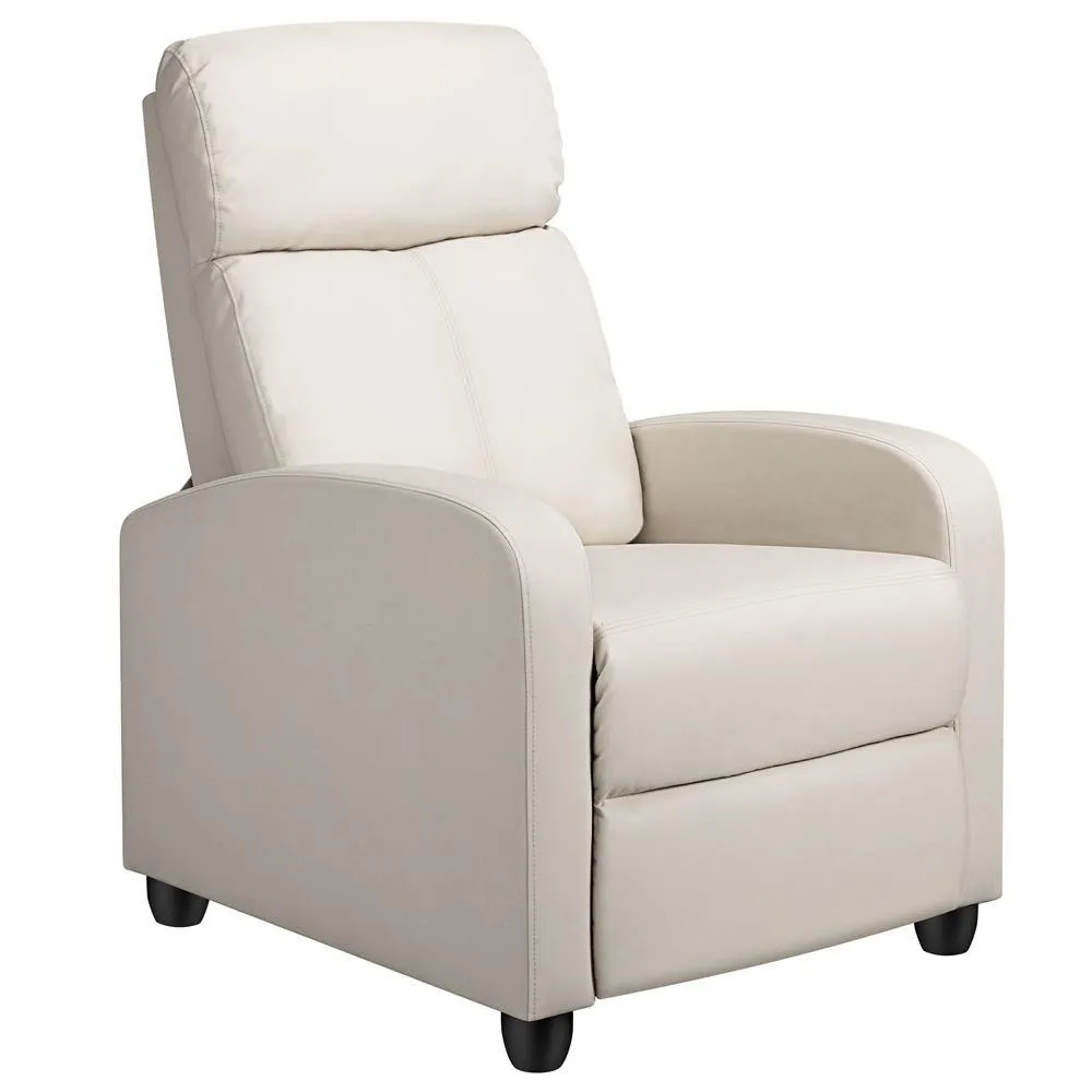 Yaheetech  High-Density Sponge Push Back Recliner