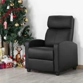 Yaheetech  High-Density Sponge Push Back Recliner