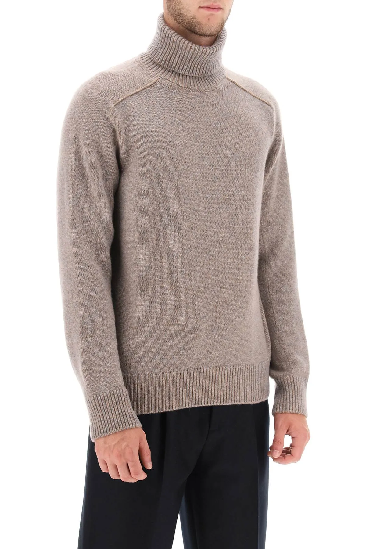 Zegna Turtleneck Sweater In Cashmere